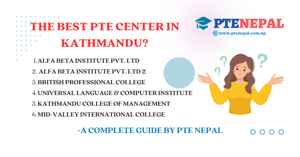 PTE test center in kathmandu